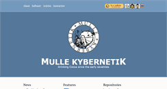 Desktop Screenshot of mulle-kybernetik.com