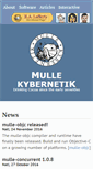 Mobile Screenshot of mulle-kybernetik.com
